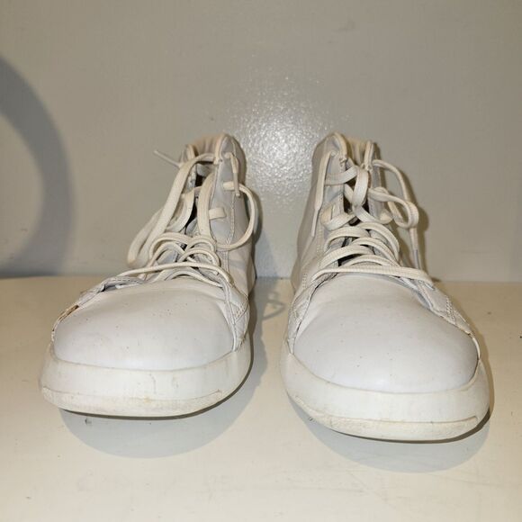 Cole Haan Grand Pro High Top Triple White Leather Men 13 M Shoes SNEAKERS C25695 main image 7